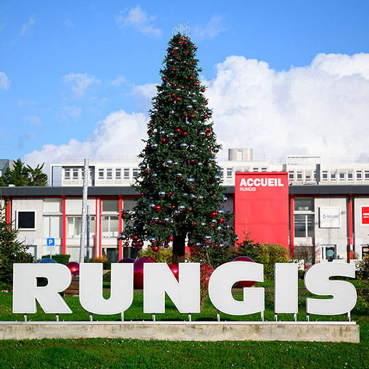 Rond point MIN de Rungis