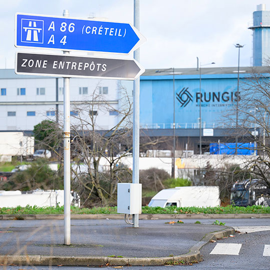 Zone entrepôts MIN Rungis